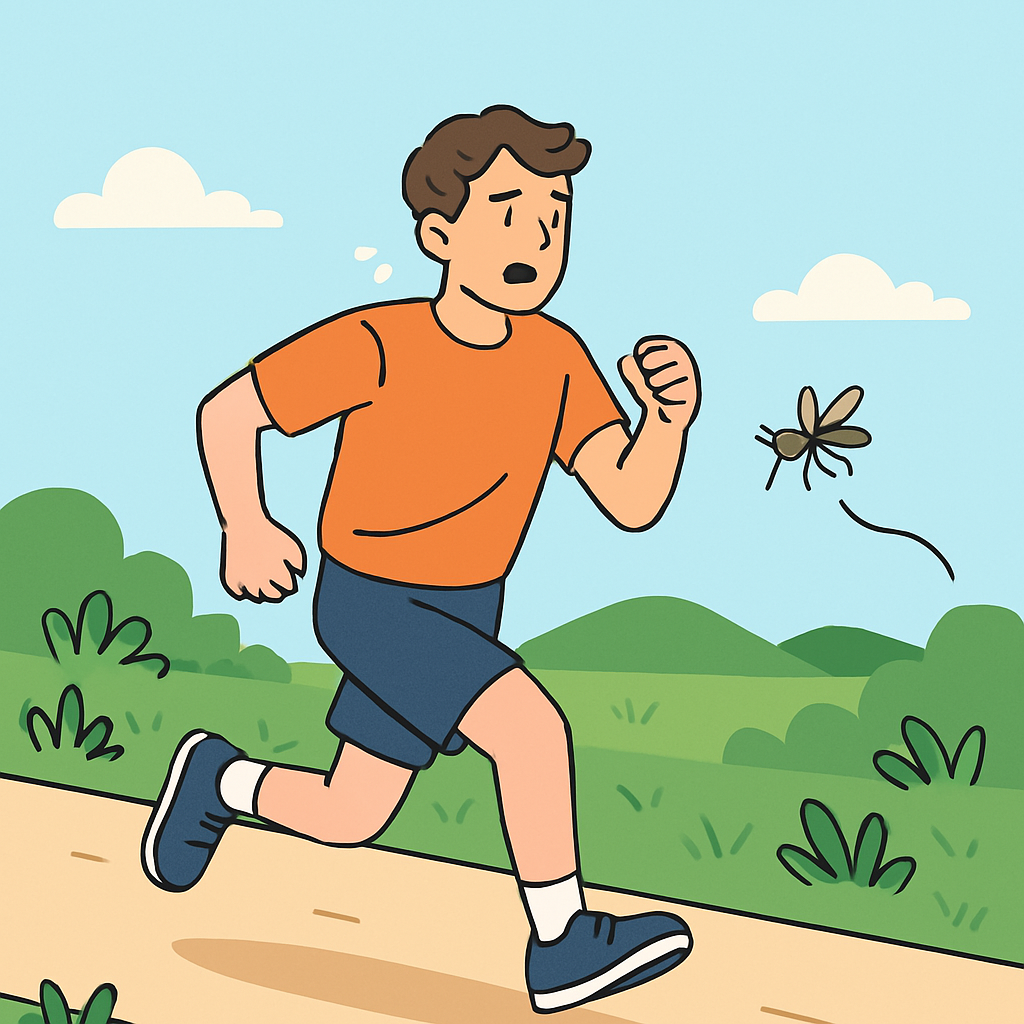 🏃‍♂️ 오늘도 뜁니다! 러닝을 사랑하는 분들을 위한 모기 예방 꿀팁!
